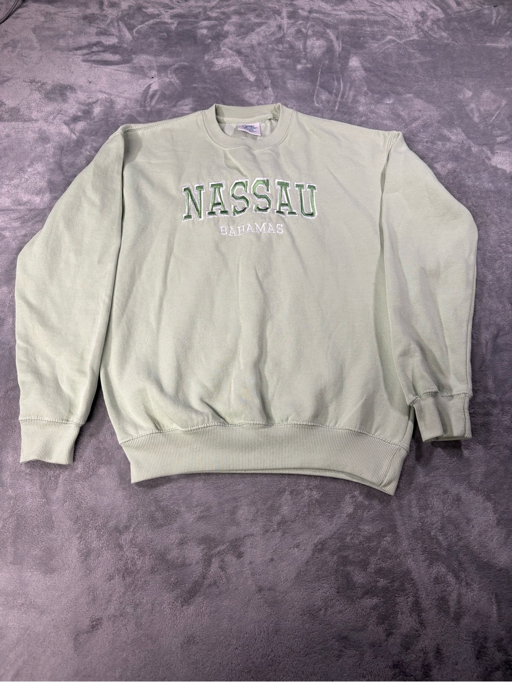 Mint Green Crewneck Sweatshirt - Men